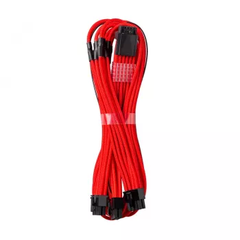 CableMod RT-Series PRO ModMesh 12VHPWR uz 3x PCI-e kabelis ASUS/Seasonic - 60cm, sarkans