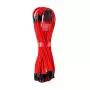 CableMod RT-Series PRO ModMesh 12VHPWR uz 3x PCI-e kabelis ASUS/Seasonic - 60cm, sarkans