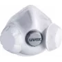 Putekļu maska UVEX silv-Air exxcel 7333 FFP3 ar vārstu, 3 gab.