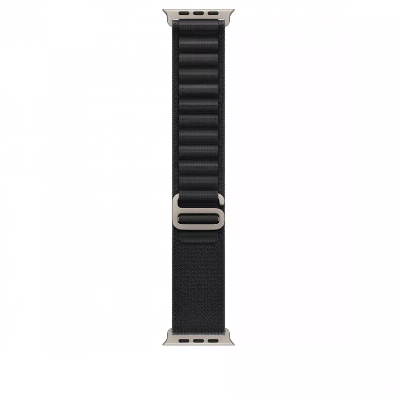 Apple MFTG4ZM/A Smartwatch siksniņa Alpine Loop melna titāns poliesters spandekss