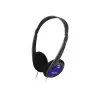 Panasonic RP-HT010E-A melni/zili austiņas 1.2 m vads īpaši vieglas