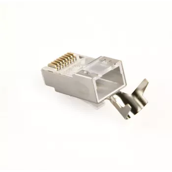 GEMBIRD RJ45 savienotāji CAT7 8P8C apzeltīti 15µm FTP/SFTP, iepakojums 100 gab.