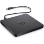 Ārējais DVD diskdzinis Dell DW316 USB 2.0, plāns pārnēsājams optiskais diskdzinis CD/DVD lasīšanai un rakstīšanai