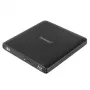 Ārējais Blu-ray rakstītājs Intenso EOD 500BD Slim, USB 3.2 Gen 1, melns