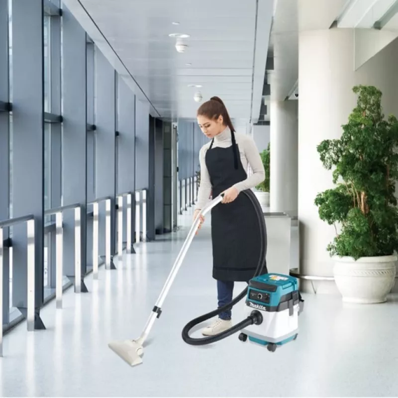 Akumulatora putekļsūcējs Makita DVC150LZ 15L slapjš+sauss (bez akumulatora/lādētāja)