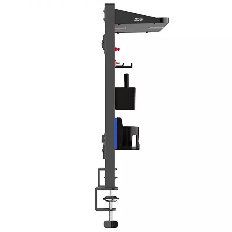 Galda starpsiena ergo office ER-300 B, platums 1250 mm, maksimālā slodze 10 kg