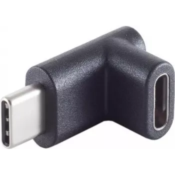 Adapteris ShiverPeaks 13-40002 USB 3.1 Type-C vīrietis-sieviete 90° leņķa savienotājs