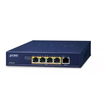 PLANET POE-E304 – PoE pagarinātājs ar 4 portiem, 95W ieeja, 65W izeja