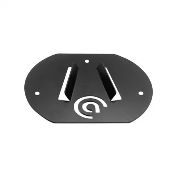 Asetek 40-035-0035001 statīvs sacīkšu stūrei — tērauds, melns, 140×1.5×120 mm
