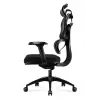 HUZARO COMBAT 7.0 GAMING KRĒSLS MELNS