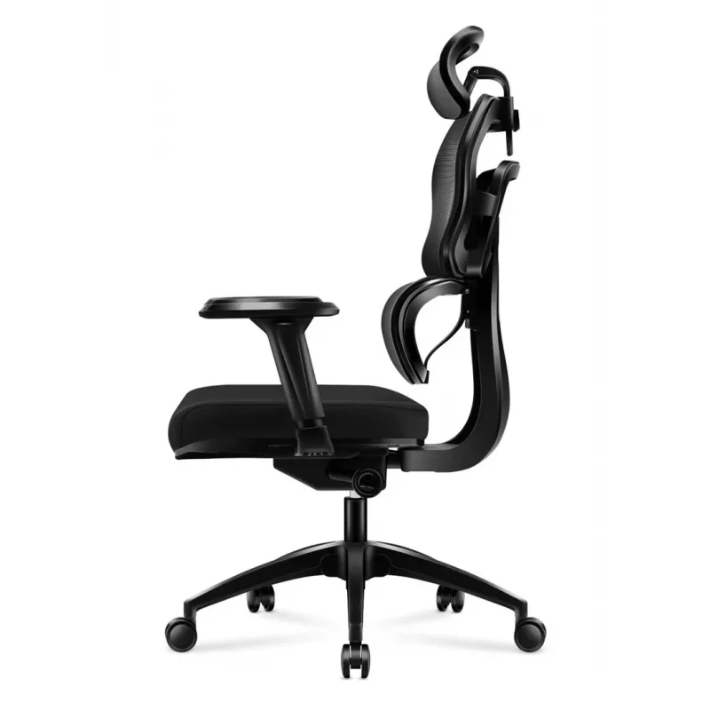 HUZARO COMBAT 7.0 GAMING KRĒSLS MELNS
