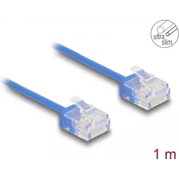 Tīkla kabelis DeLOCK RJ45 Cat.6 UTP 1m Zils