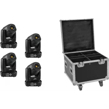 LED komplekts EUROLITE TMH-S90 4 gab. ar transporta koferi