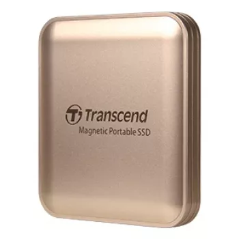 Pārnēsājamais SSD disks Transcend 2 TB USB Type-C Gold ESD420