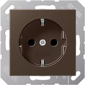 JUNG JG SCHUKO kontaktligzda 16A 250V A A1520MO Mokka