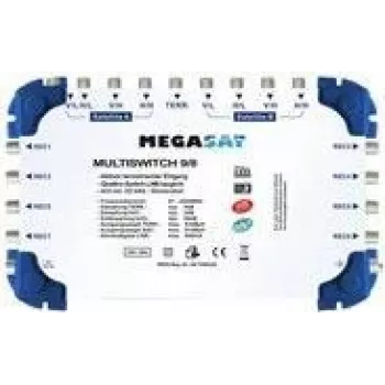 Satelītu multiswitch Megasat 0600151 9 ieejas 8 izejas