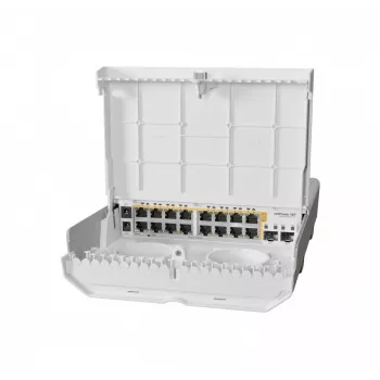 Slēdzis Mikrotik netPower 16P L2/L3 Gigabit Ethernet Power over Ethernet