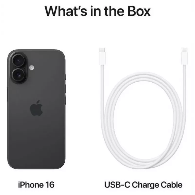 Viedtālrunis Apple iPhone 16 6.1 collas 128GB Melns