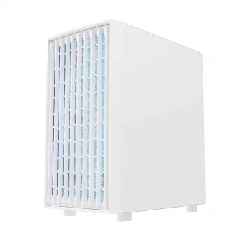 MODECOM BREEZE ARGB Flow MIDI datora korpuss, ATX, USB 3.0 ×2 + USB-C, baltā krāsā