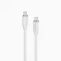 Alogic Elements Silicone 5A/240W Tie USB-C uz USB-C vīriešu balts 2M (ELSI5U2CCWH2)