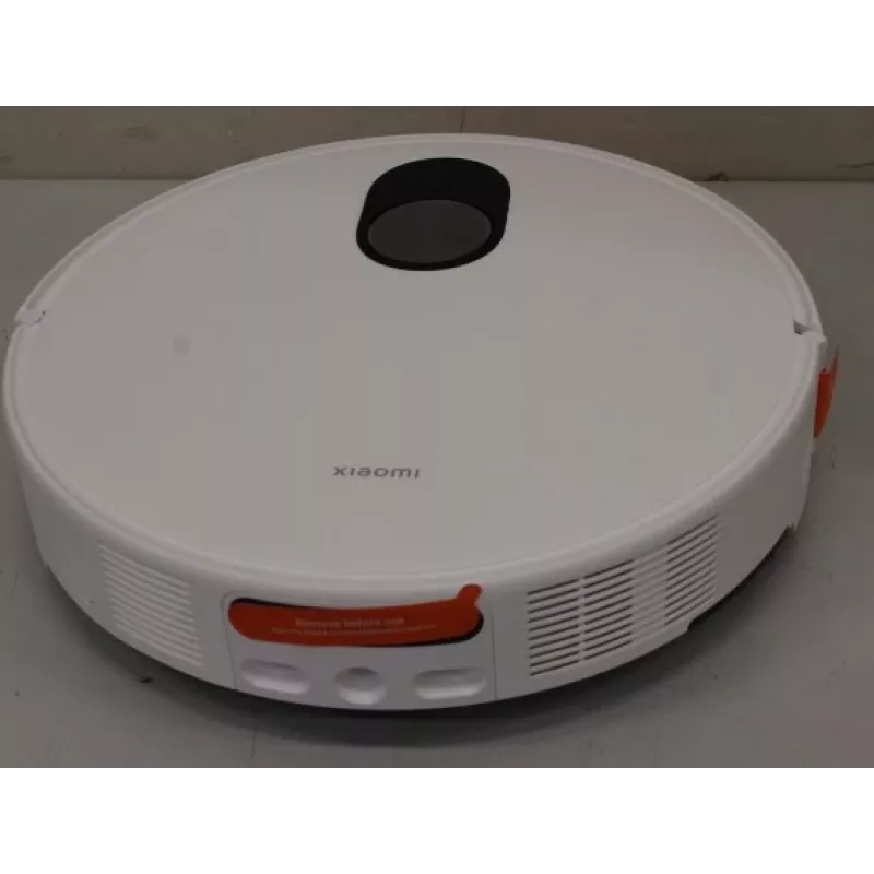 Izpārdošana. Xiaomi Robot Vacuum 5 Pro EU | Slapjā&Sausā tīrīšana | 5200 mAh | 20000 Pa | Balts | LIETOTS, NETĪRS, AIZMUGURĒ SKRĀPĒTS