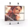 B-Tech SYSTEM 2 - Smagās slodzes griestu/grīdas stiprinājums (fiksēts) Ø50mm stabiem