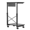 CPU ratiņu statīvs ar NanoRS plauktu, 80kg max, regulējams augstums 550~850mm, RS430