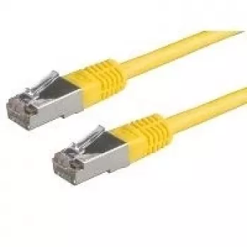 Tīkla kabelis ROLINE S/FTP (PiMF) Patch Cord Cat.6 RJ-45 5,0 m Dzeltens