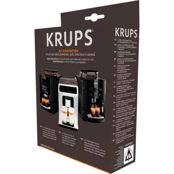 Tīrīšanas tablete KRUPS XS5300 kafijas automātam, 10 gab., 2 atkaļķotāji, filtru kasetne iekļauta