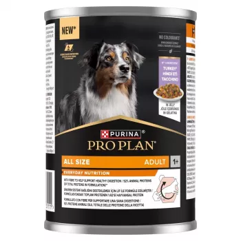 PURINA Pro Plan Everyday nutrition All size Adult Turkey in jelly - slapjā suņu barība - 400g