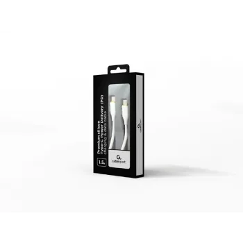 USB kabelis GEMBIRD CC-USB2S-CMCM-1.5M-W, 1,5 m