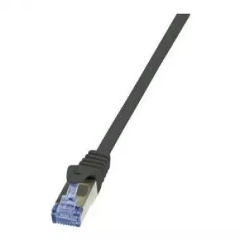 Tīkla kabelis LogiLink 10m Cat7 RJ-45 Melns