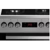 Brīvi stāvoša gāzes-elektriskā plīts BEKO FSMT55330DXDS, 5 degļi, 60 cm, nerūsējošais tērauds, cepeškrāsns 60 L, energoklase A