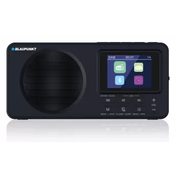 Blaupunkt DR6BK Pārnēsājamais radio melns