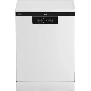 Brīvi stāvoša trauku mazgājamā mašīna Beko BDFN26531W — 15 komplekti, 60 cm, 46 dB, AirDry