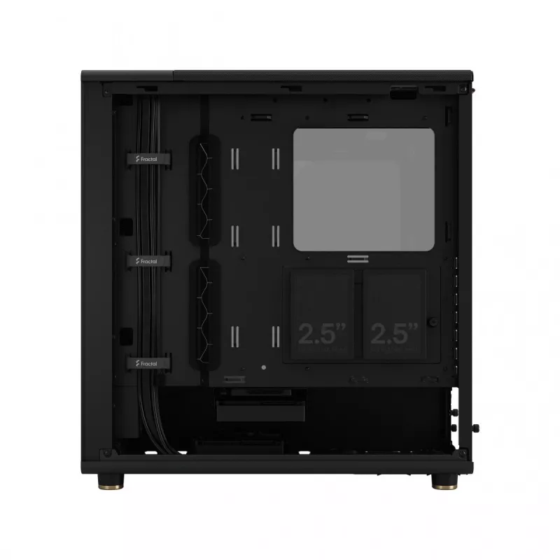 Fractal Design North Midi Tower Black - datora korpuss ar koka priekšpusi