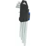 KS TOOLS Tools-Machines GmbH Leņķa atslēgu komplekts, 9 daļas, Torx profils, īss (BT044009)