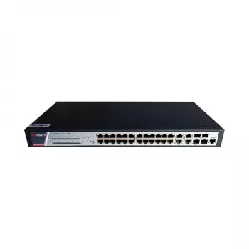 Hikvision Pro Series DS-3E2528P(B) - Pārvaldāms PoE+ slēdzis - 24 x Gigabit Ethernet