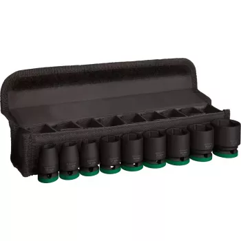 Uzgriežņu atslēgu uzgaļu komplekts Bosch Powertools PRO 1/2 collu 9 gab., melns