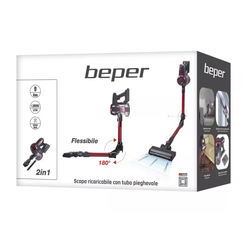 2-in-1 Stick Putekļsūcējs Beper P202ASP100