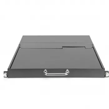 Digitus 17 collu HD LCD KVM konsole ar 16 portu HDMI un vācu tastatūru