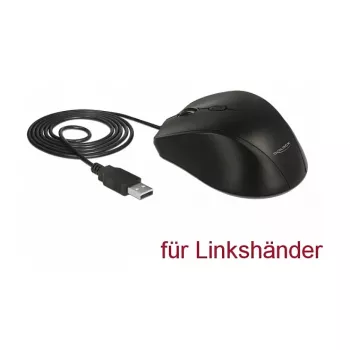 DeLOCK 12548 Kreilis peles vadu optiskā USB Type-A 2400 DPI