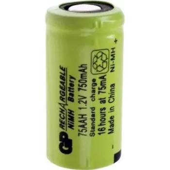 GP GP75AAH uzlādējams NiMH AA akumulators 1.2V 750mAh