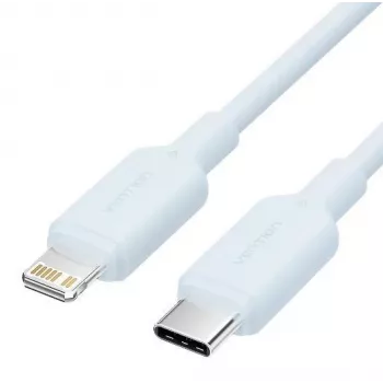 Kabelis USB-C uz LIGHTNING/1M Zils Laksf Vention