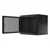 Sienas stiprinājuma statīvs LANBERG WF01-6409-23B 9U, 60 kg, IP20, 600×450×512 mm, melns