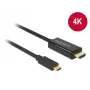 Video kabeļa adapteris USB Type-C uz HDMI DeLOCK 85258