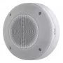 AXIS D4200-VE divvirzienu āra skaļrunis, 365–14000 Hz, 102 dB, 140° izkliede, IP66, PoE, balts, stiprinājums pie staba/sienas