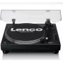 Atskaņotājs Lenco LEN L-3818 Melns, automātisks, alumīnija disks, USB Type-B, AC 230V