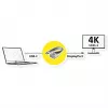 ROTRONIC-SECOMP Roline - Adaptera kabelis - USB-C (tēviņš) uz DisplayPort (mātīte)