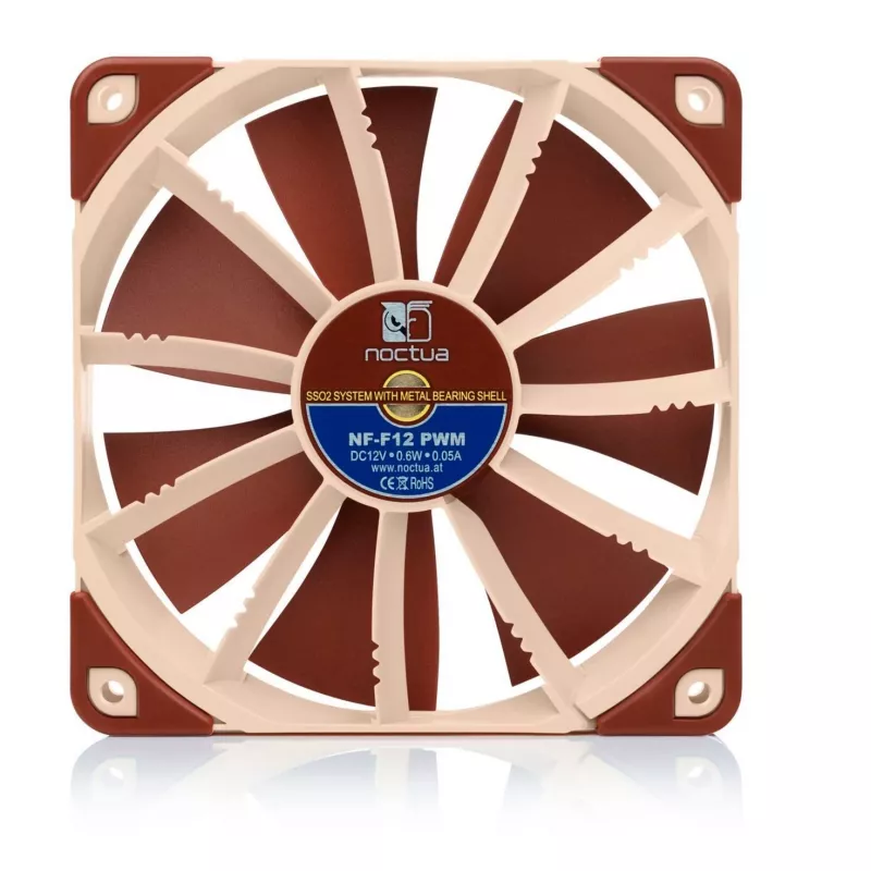 Noctua NF-F12 PWM 120mm korpusa ventilators